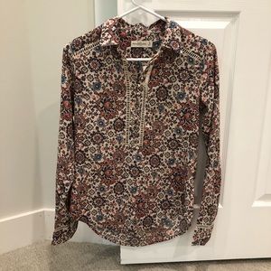 Abercrombie and Fitch polyester blouse